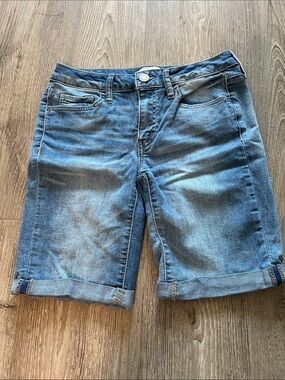 SO Light Blue Denim Bermuda Shorts